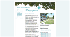 Desktop Screenshot of buergergarten.com